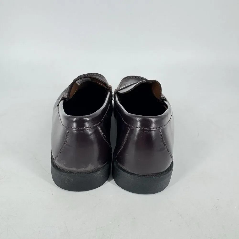 Sperry Top-Sider Colton Boys Penny Loafers Brown Leather US 4M